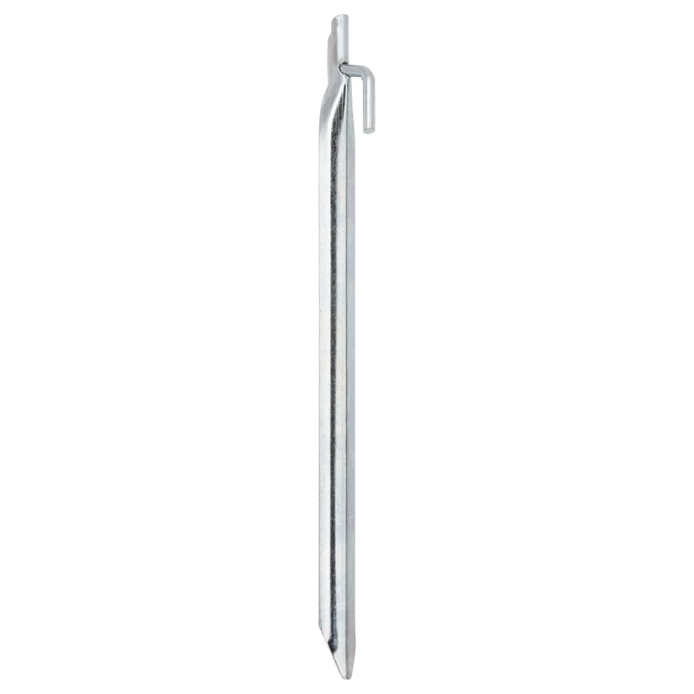 Țăruși De Cort 24 Buc. Formă V 29,5 Cm Ø20 Mm Oțel Galvanizat