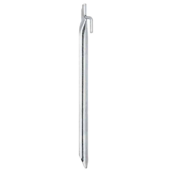 Țăruși De Cort 24 Buc. Formă V 29,5 Cm Ø20 Mm Oțel Galvanizat