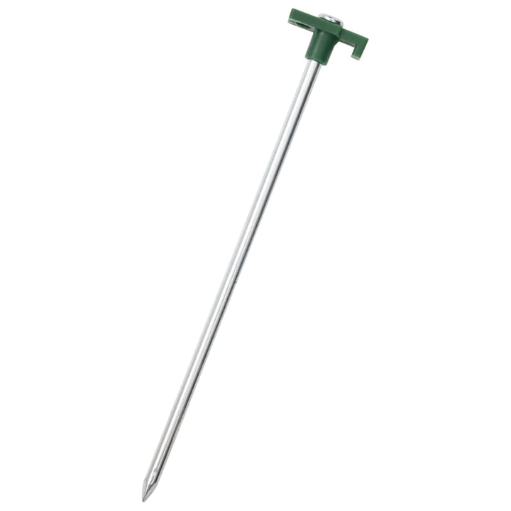 Țăruși De Cort, 12 Buc., 25 Cm, 7 Mm, Oțel Galvanizat Și Pp