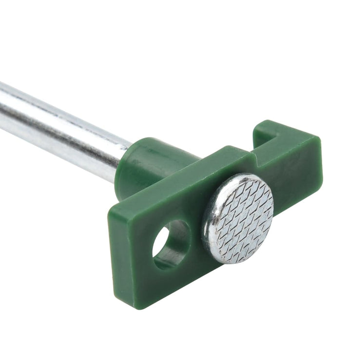 Țăruși De Cort, 12 Buc., 25 Cm, 7 Mm, Oțel Galvanizat Și Pp