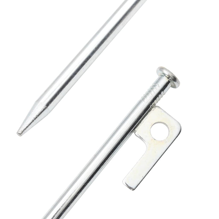 Țăruși De Cort, 24 Buc., 20 Cm, 9 Mm, Oțel Galvanizat
