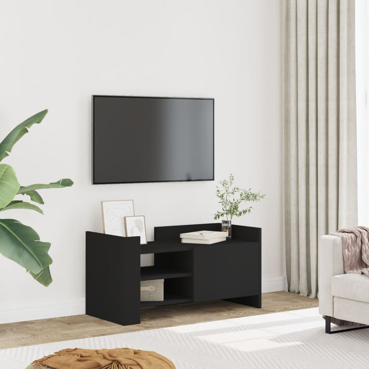 Comodă Tv, Gri Sonoma, 100X35X40 Cm, Lemn Prelucrat