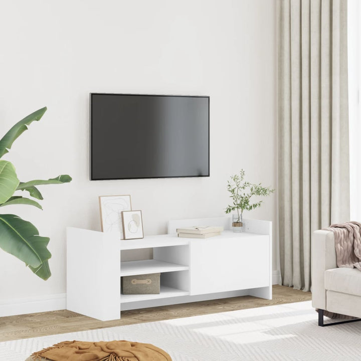 Comodă Tv, Gri Sonoma, 100X35X40 Cm, Lemn Prelucrat