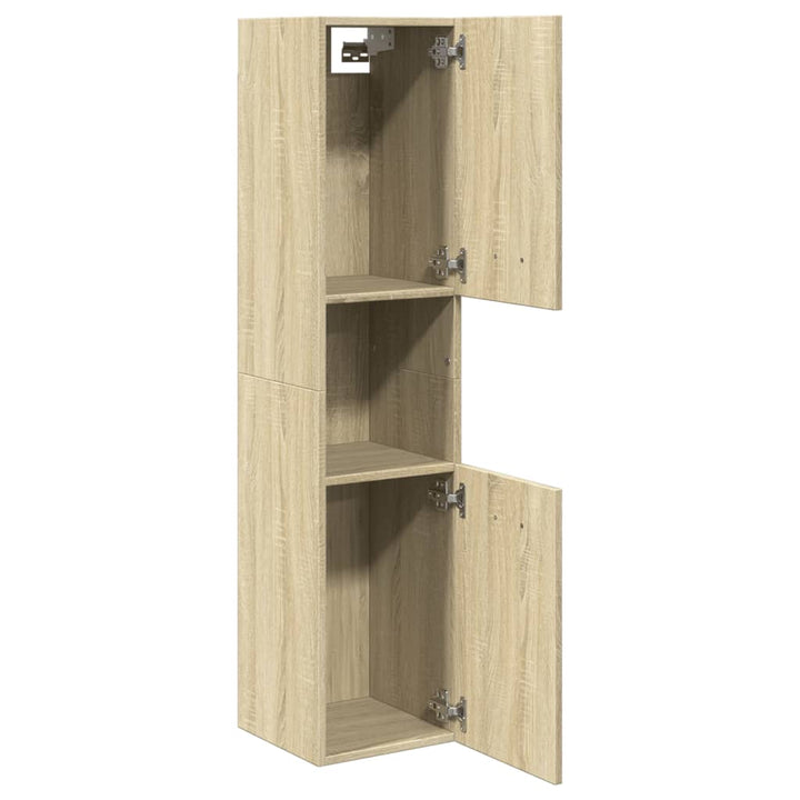 Dulap De Baie, , 30X30X130 Cm, Lemn Prelucrat