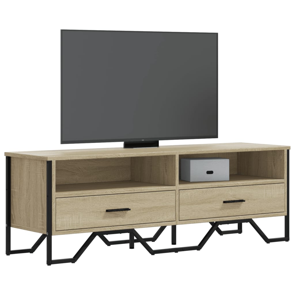 Dulap Tv, Stejar Maro, 122X34X41 Cm, Lemn Prelucrat