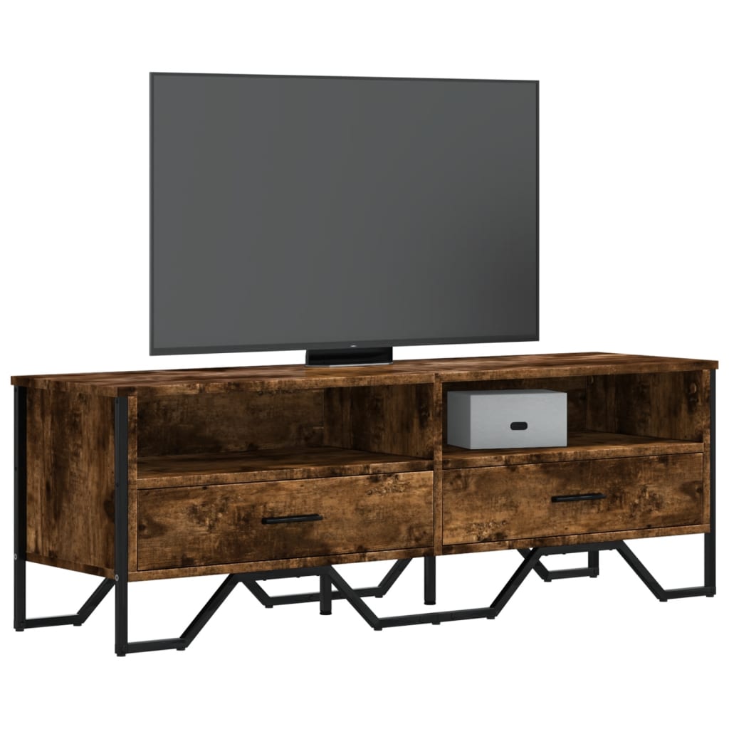 Dulap Tv, Stejar Maro, 122X34X41 Cm, Lemn Prelucrat