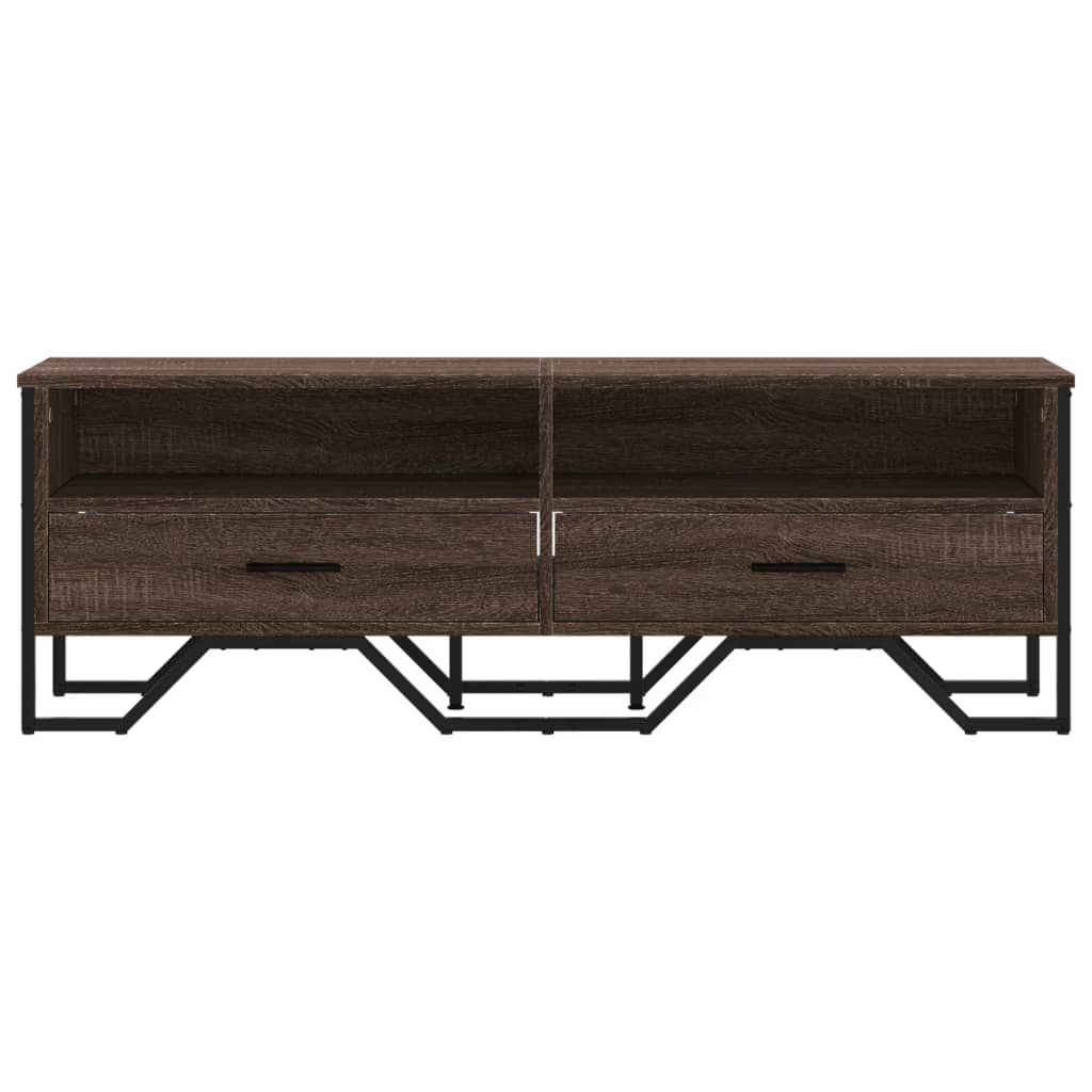 Dulap Tv, Stejar Maro, 122X34X41 Cm, Lemn Prelucrat