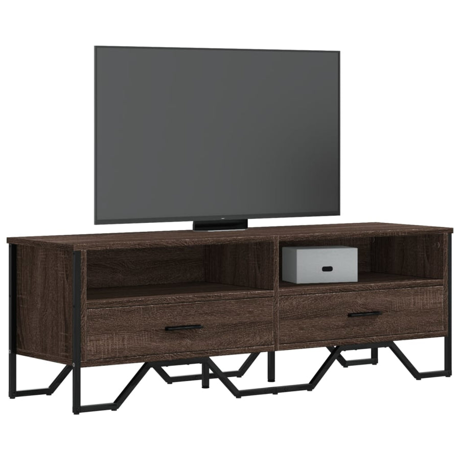 Dulap Tv, Stejar Maro, 122X34X41 Cm, Lemn Prelucrat