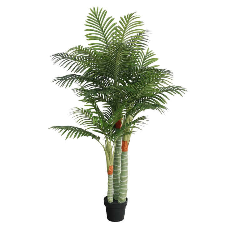 Palmier Artificial Cu 3 Trunchiuri, Verde, , Pp