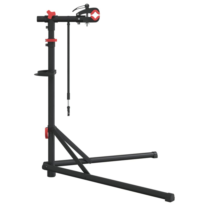 Suport Reparare Biciclete Pliabil Reglabil 92-152 Cm Roșu Oțel