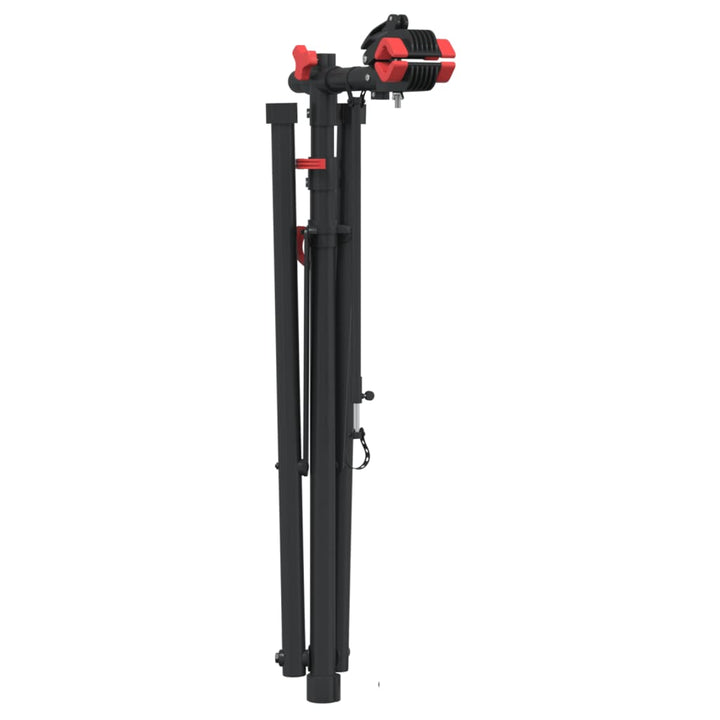 Suport Reparare Biciclete Pliabil Reglabil 92-152 Cm Roșu Oțel