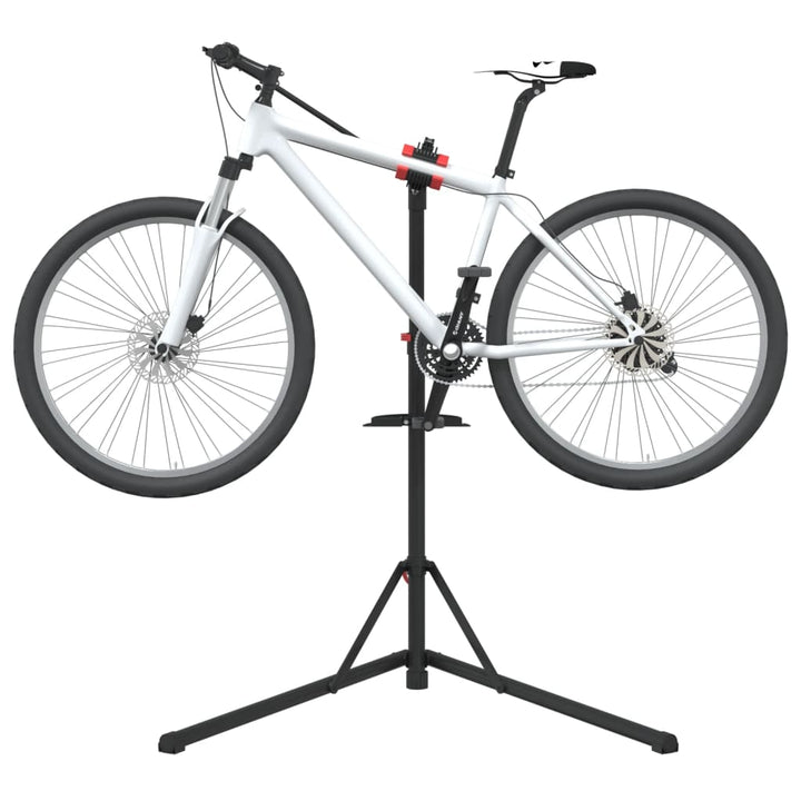 Suport Reparare Biciclete Pliabil Reglabil 92-152 Cm Roșu Oțel