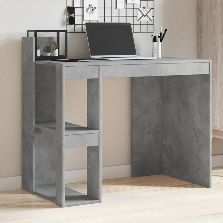 Birou, Stejar Fumuriu, 103,5X56,5X94 Cm, Lemn Prelucrat