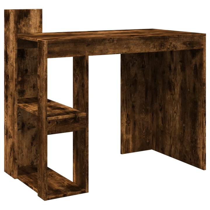 Birou, Stejar Fumuriu, 103,5X56,5X94 Cm, Lemn Prelucrat