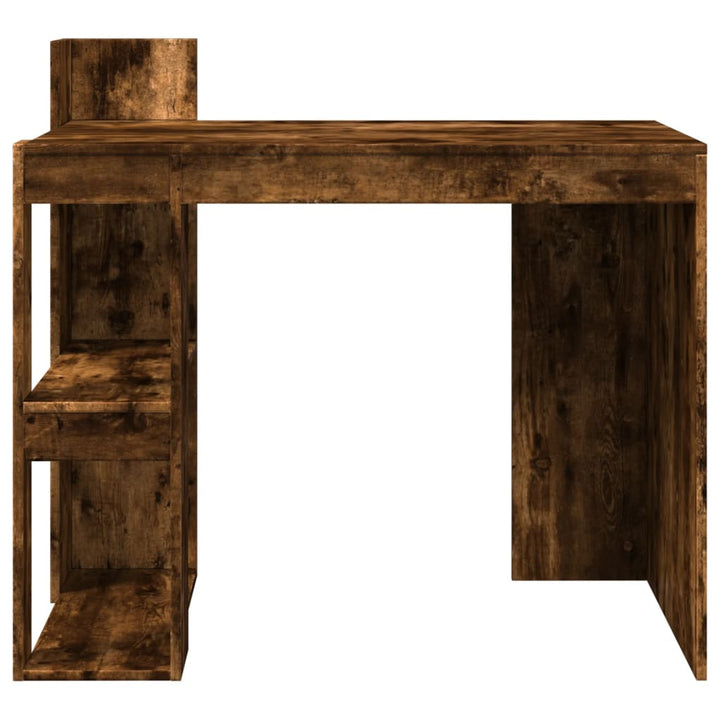 Birou, Stejar Fumuriu, 103,5X56,5X94 Cm, Lemn Prelucrat