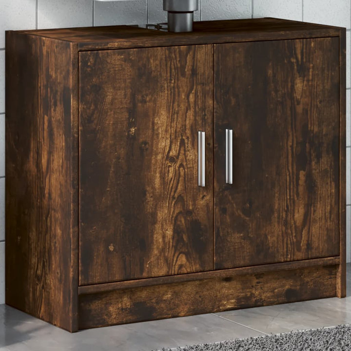 Dulap De Chiuvetă, Gri Sonoma, 63X29X55 Cm, Lemn Prelucrat