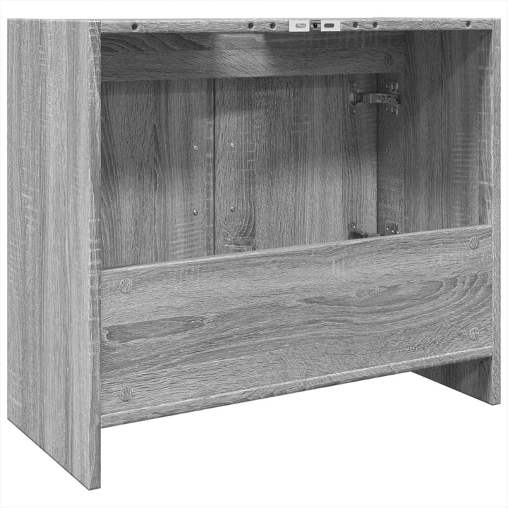 Dulap De Chiuvetă, Gri Sonoma, 63X29X55 Cm, Lemn Prelucrat