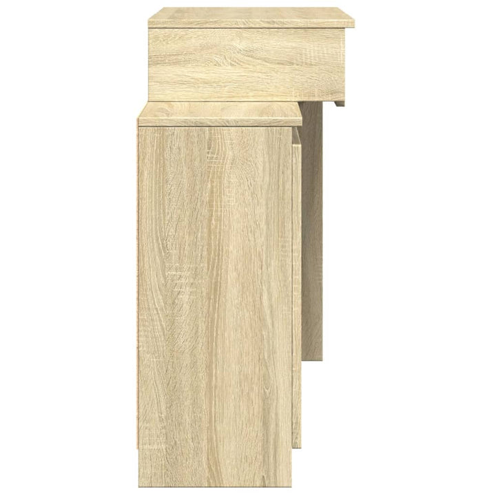 Masă De Toaletă Cu Led, , 115X37X110,5 Cm