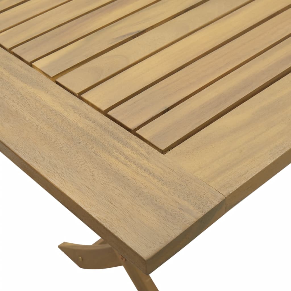 Set Mobilier De Grădină, 5 Piese, Lemn Masiv De Acacia