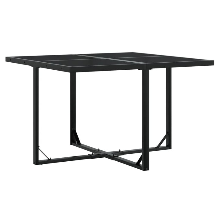 Set Mobilier De Grădină Cu Perne, 9 Piese, Negru, Poliratan