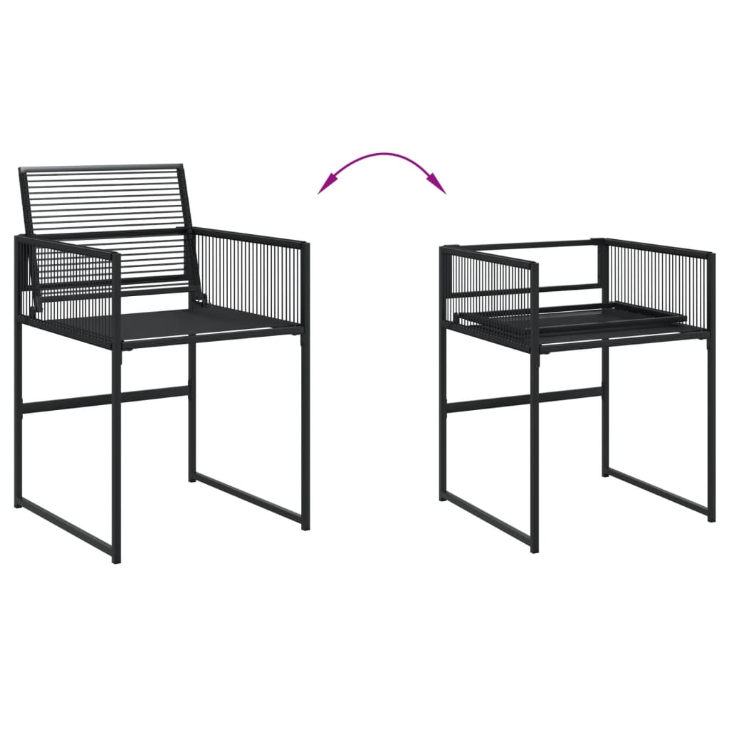 Set Mobilier De Grădină, 9 Piese, Poliratan