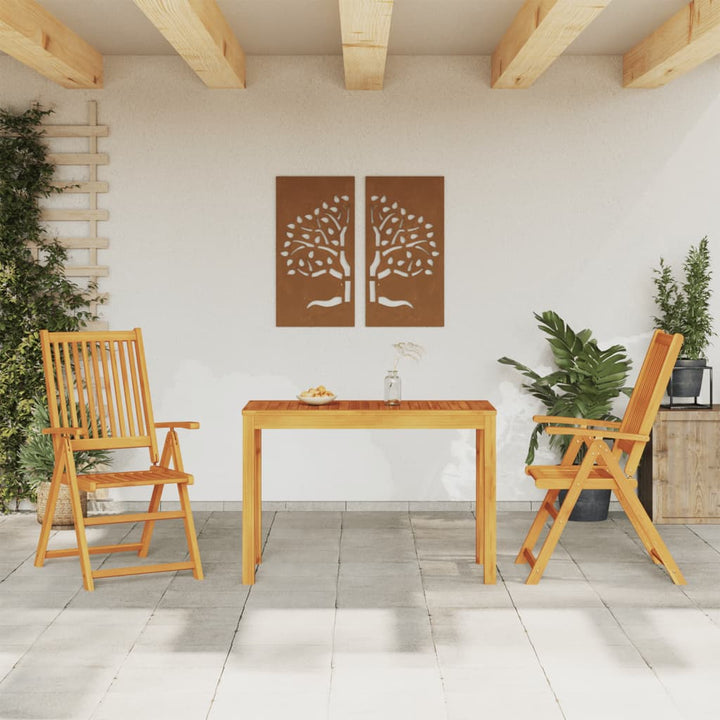 Set Mobilier De Grădină, 7 Piese, Lemn Masiv De Acacia