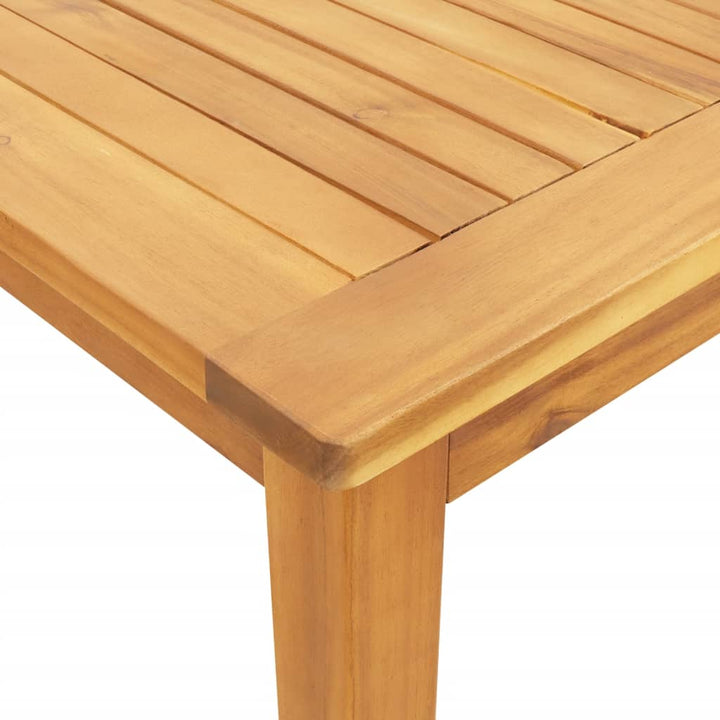 Set Mobilier De Grădină, 7 Piese, Lemn Masiv De Acacia