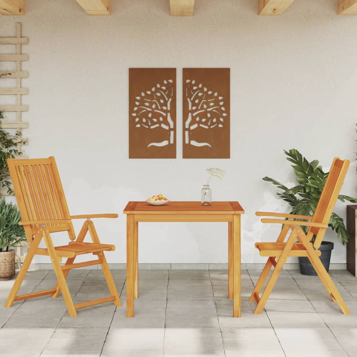 Set Mobilier De Grădină, 7 Piese, Lemn Masiv De Acacia