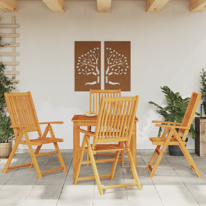 Set Mobilier De Grădină, 7 Piese, Lemn Masiv De Acacia