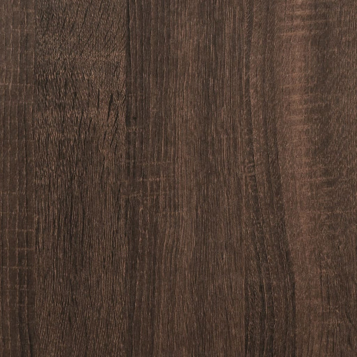 Comodă Cu Sertare, Stejar Maro 91X35,5X74,5 Cm Lemn Prelucrat