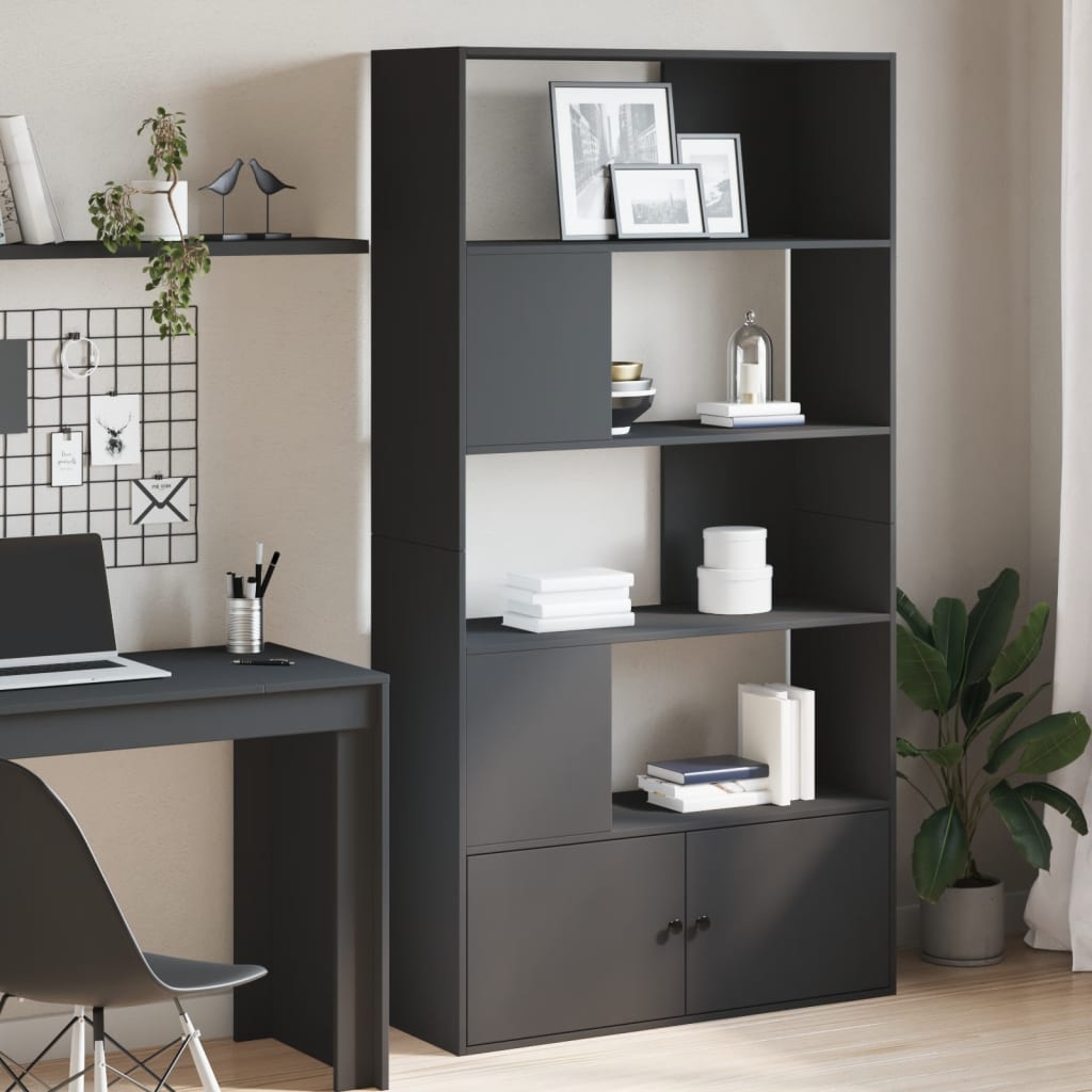 Bibliotecă, , 40X36X189 Cm, Lemn Prelucrat