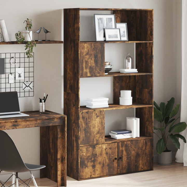 Bibliotecă, , 40X36X189 Cm, Lemn Prelucrat