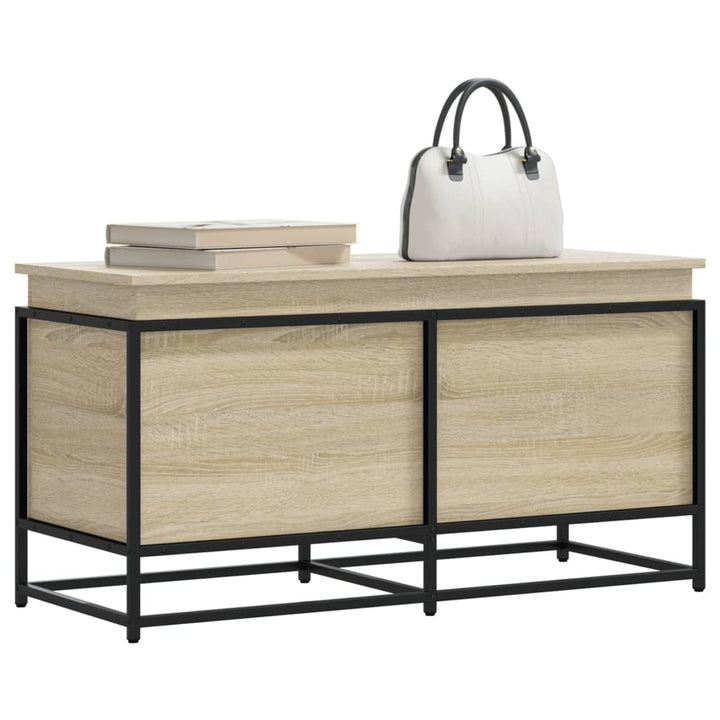 Cutie Depozitare Cu Capac 100X40X51,5 Cm Lemn Prelucrat