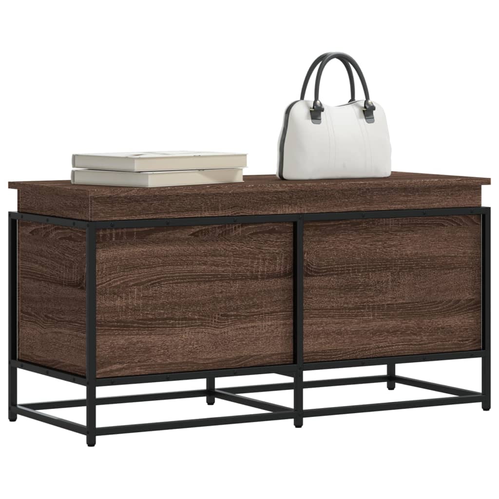 Cutie Depozitare Cu Capac 100X40X51,5 Cm Lemn Prelucrat