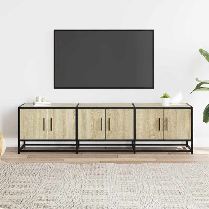 Dulap Tv, , 150X35X41 Cm, Lemn Prelucrat Și Metal