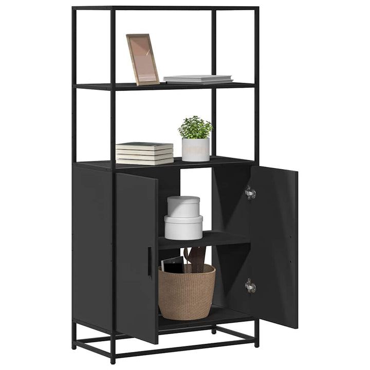 Dulap Nalt Gri Sonoma 68X35X139 Cm Lemn Prelucrat