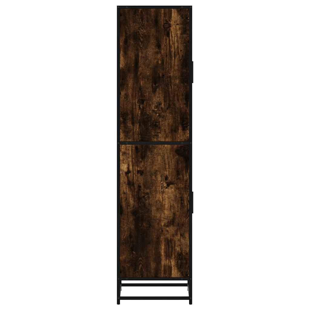 Dulapuru 35,5X35X139 Cm Lemn Și Metal Prelucrat