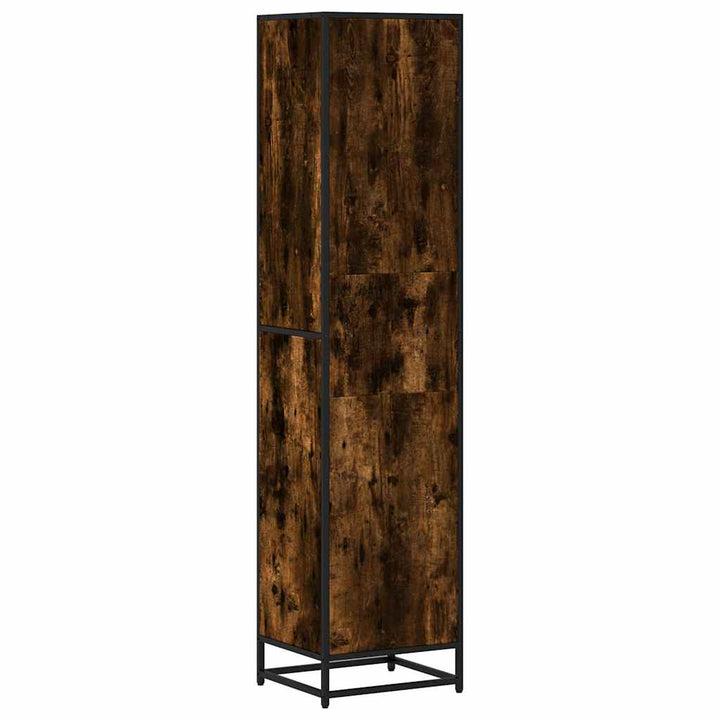 Bibliotecă, Stejar Fumuriu, 40X35X170,5 Cm, Lemn Prelucrat