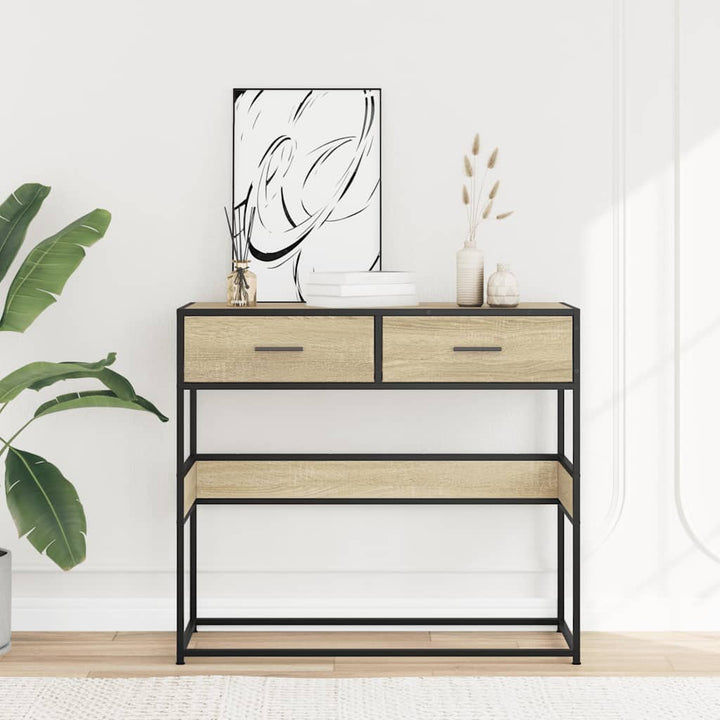 Măsuță Consolă, , 90X35X80 Cm, Lemn Prelucrat