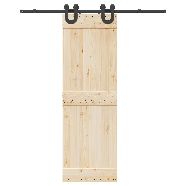 Set Feronerie Pentru Uși Glisante, Negru, , Oțel