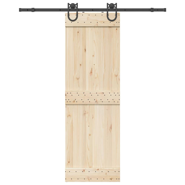 Set Feronerie Pentru Uși Glisante, Negru, , Oțel