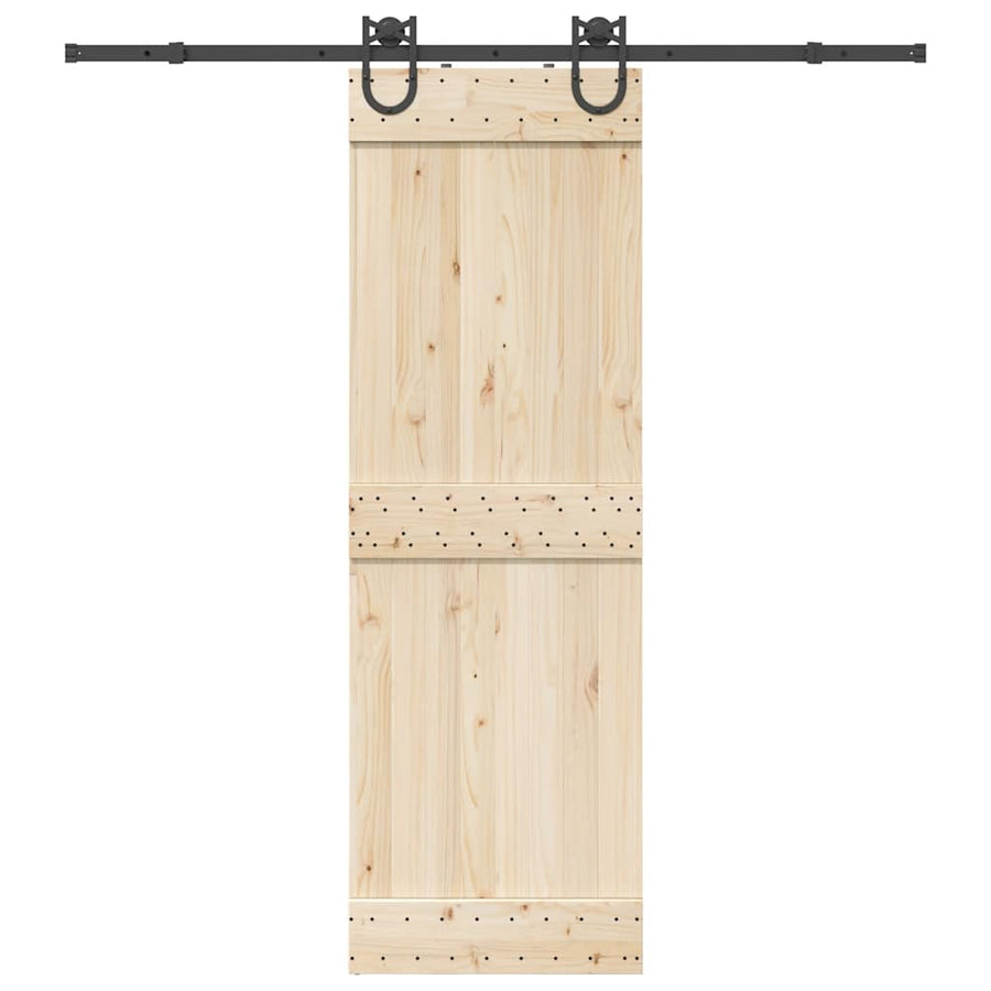 Set Feronerie Pentru Uși Glisante, Negru, , Oțel