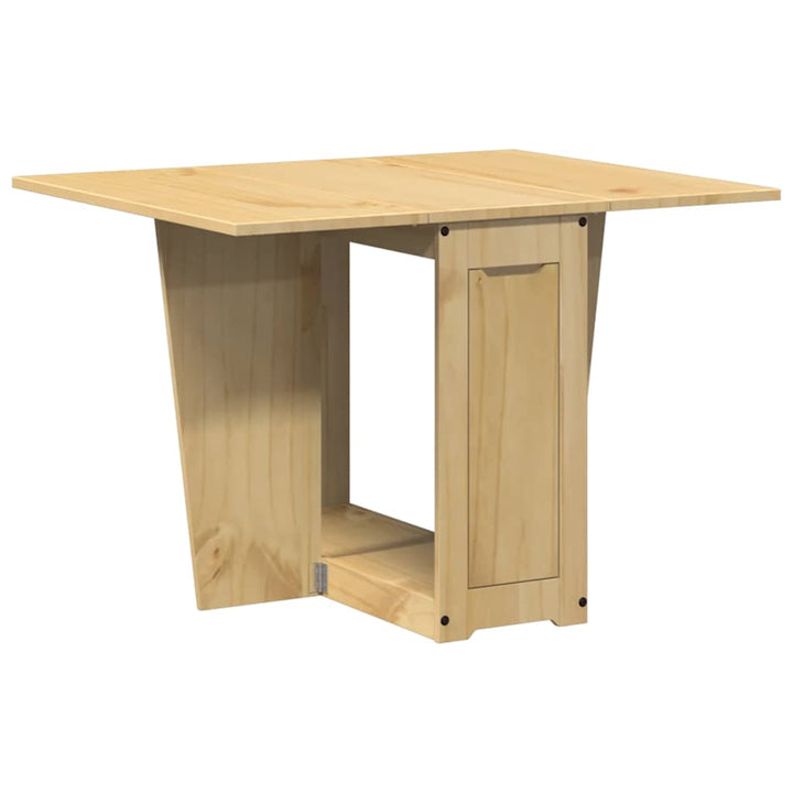 Set Mobilier Tip Fluture Corona, Pliabil 5 Piese Maro Lemn Pin