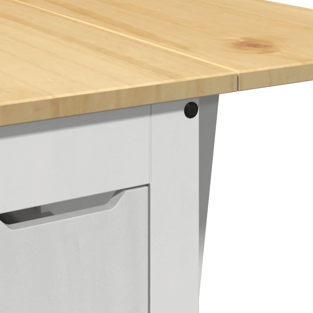Set Mobilier Tip Fluture Corona, Pliabil 5 Piese Lemn Pin