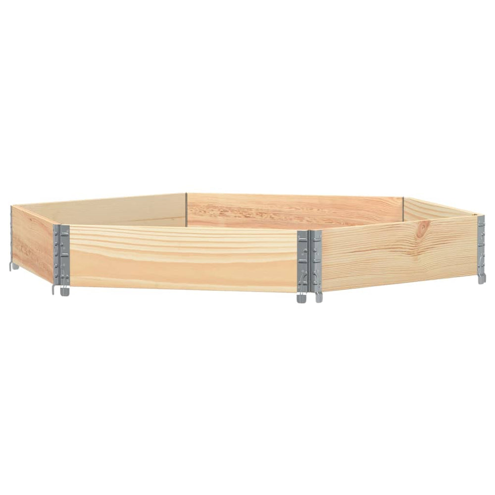 Strat Înălțat, , Lemn Masiv Pin, Hexagon