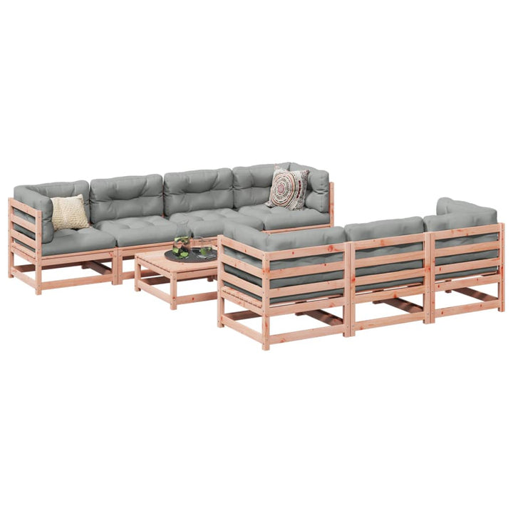 Set Canapea De Grădină, 8 Piese, Lemn De Pin Tratat