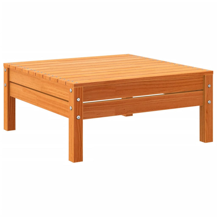 Set Mobilier De Grădină Cu Perne, 9 Piese, Lemn Masiv De Pin