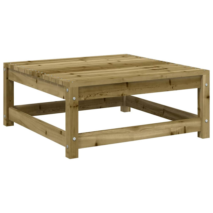Set Canapea De Grădină, 10 Piese, Lemn De Pin Tratat