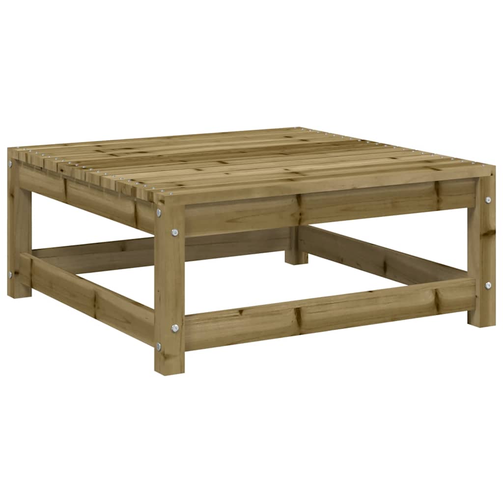 Set Canapea De Grădină, 10 Piese, Lemn De Pin Tratat