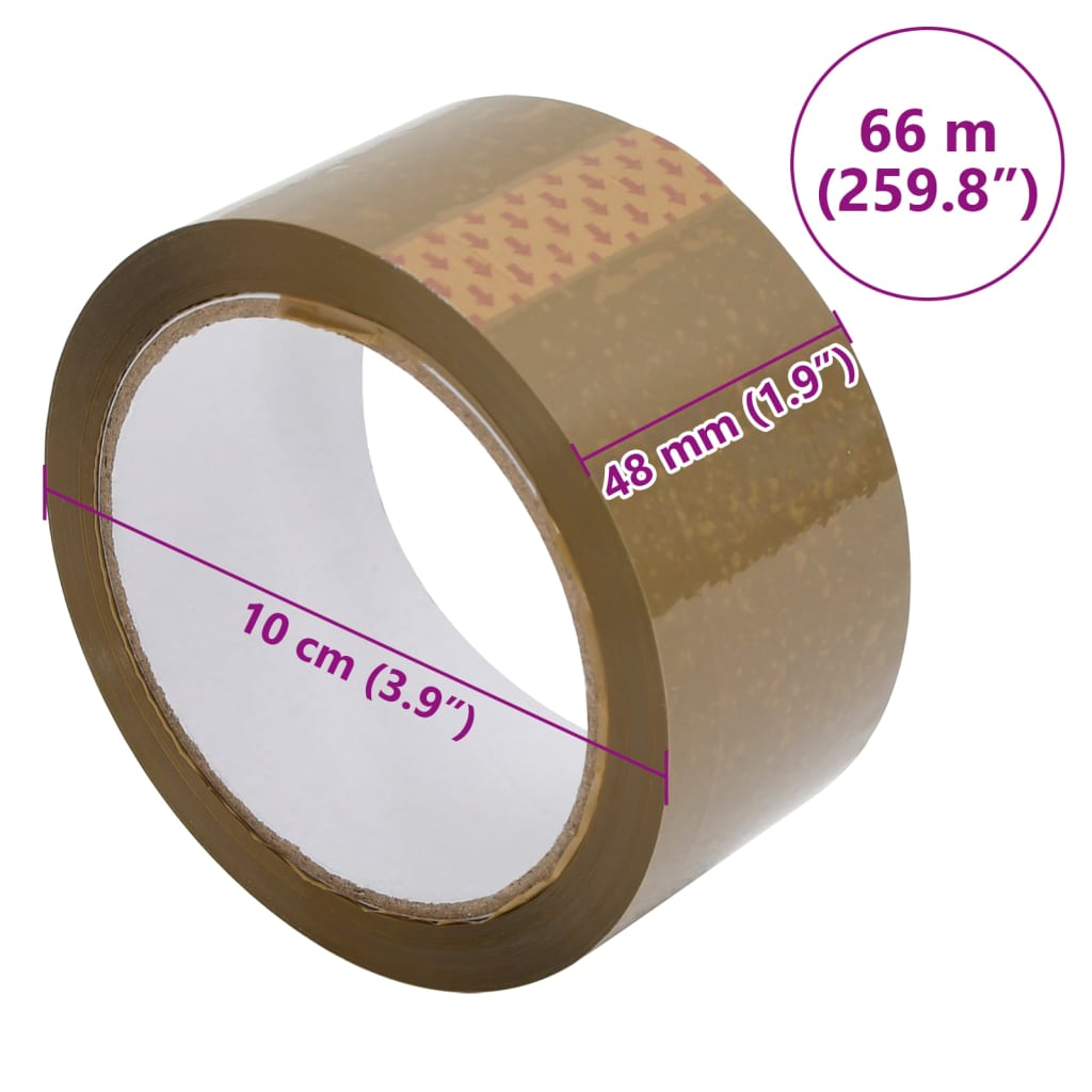Bandă Adezivă De Ambalare, 72 Buc., , 48 Mm X 66 M